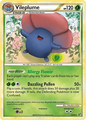Pokemon TCG - Undaunted - Vileplume - 24/90