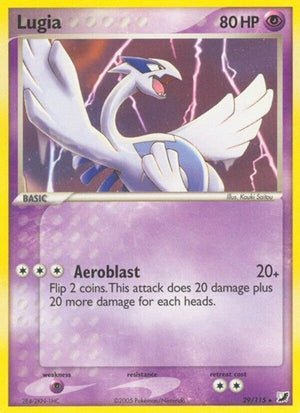 Pokemon TCG - EX Unseen Forces - Lugia - 29/115 - Reverse Holofoil
