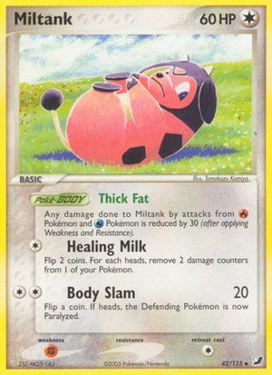 Pokemon TCG - EX Unseen Forces - Miltank - 42/115