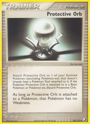Pokemon TCG - EX Unseen Forces - Protective Orb - 90/115