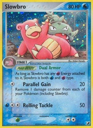 Pokemon TCG - EX Unseen Forces - Slowbro - 13/115 - Reverse Holofoil