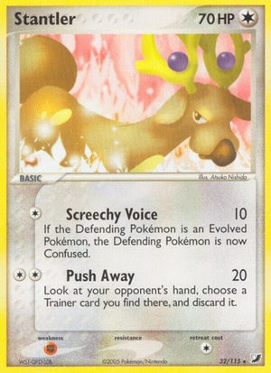 Pokemon TCG - EX Unseen Forces - Stantler - 32/115