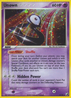 Pokemon TCG - EX Unseen Forces - Unown - B/28 - Holofoil