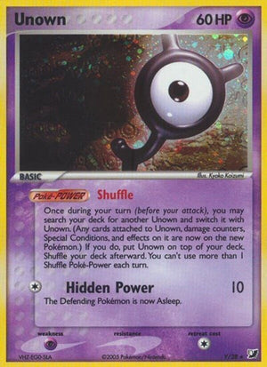 Pokemon TCG - EX Unseen Forces - Unown - Y/28 - Holofoil
