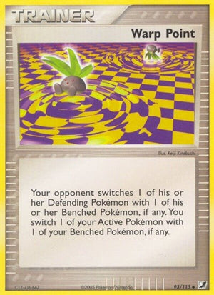 Pokemon TCG - EX Unseen Forces - Warp Point - 93/115