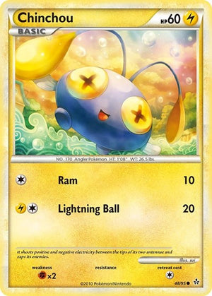 Pokemon TCG - Unleashed - Chinchou - 48/95