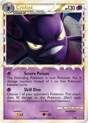 Pokemon TCG - Unleashed - Crobat - 84/95 - Holofoil