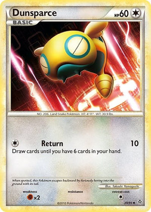 Pokemon TCG - Unleashed - Dunsparce - 29/95