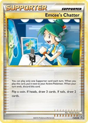 Pokemon TCG - Unleashed - Emcee's Chatter - 73/95