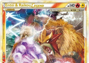 Pokemon TCG - Unleashed - Entei & Raikou Legend - 90/95 - Holofoil