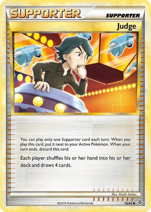 Pokemon TCG - Unleashed - Judge - 78/95 - Reverse Holofoil