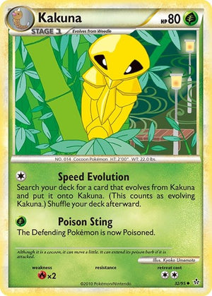 Pokemon TCG - Unleashed - Kakuna - 32/95