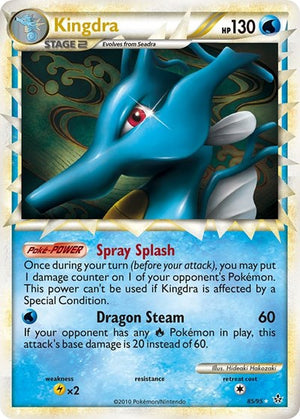 Pokemon TCG - Unleashed - Kingdra - 85/95 - Holofoil