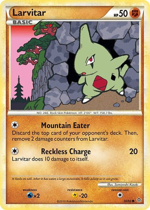 Pokemon TCG - Unleashed - Larvitar - 50/95