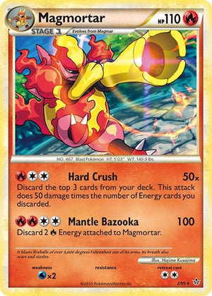 Pokemon TCG - Unleashed - Magmortar - 2/95 - Holofoil