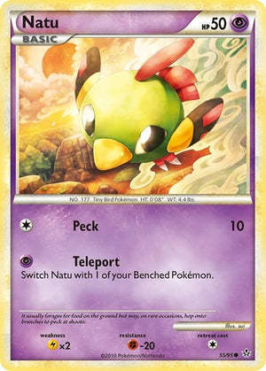 Pokemon TCG - Unleashed - Natu - 55/95