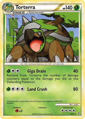 Pokemon TCG - Unleashed - Torterra - 10/95 - Holofoil