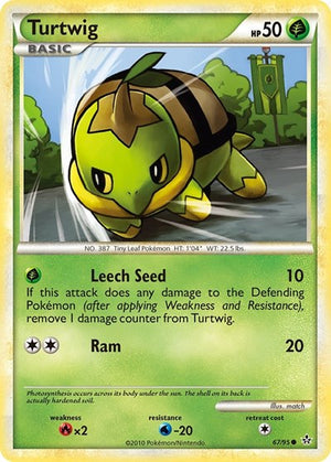 Pokemon TCG - Unleashed - Turtwig - 67/95