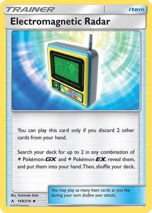 Pokemon TCG - SM - Unbroken Bonds - Electromagnetic Radar - 169/214