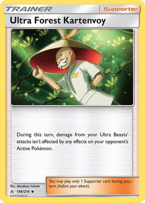 Pokemon TCG - SM - Unbroken Bonds - Ultra Forest Kartenvoy - 188/214