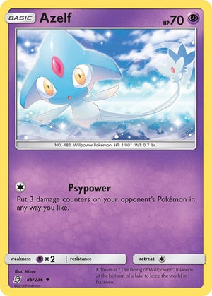 Pokemon TCG - SM - Unified Minds - Azelf - 85/236