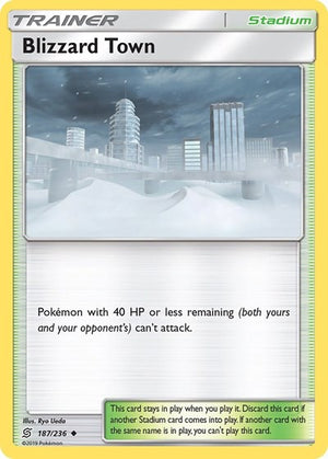 Pokemon TCG - SM - Unified Minds - Blizzard Town - 187/236