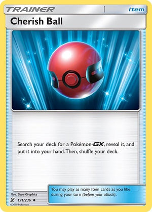 Pokemon TCG - SM - Unified Minds - Cherish Ball - 191/236