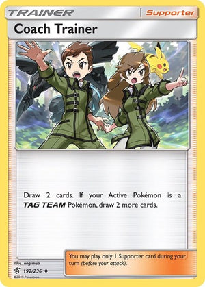 Pokemon TCG - SM - Unified Minds - Coach Trainer - 192/236