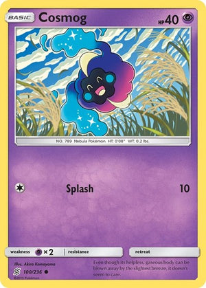 Pokemon TCG - SM - Unified Minds - Cosmog - 100/236 - Cosmo Holofoil