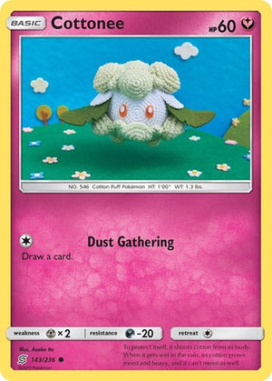 Pokemon TCG - SM - Unified Minds - Cottonee - 143/236