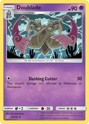 Pokemon TCG - SM - Unified Minds - Doublade - 94/236