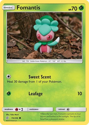 Pokemon TCG - SM - Unified Minds - Fomantis - 15/236