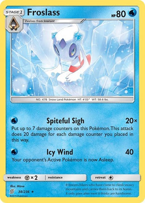 Pokemon TCG - SM - Unified Minds - Froslass - 38/236 - Reverse Holofoil