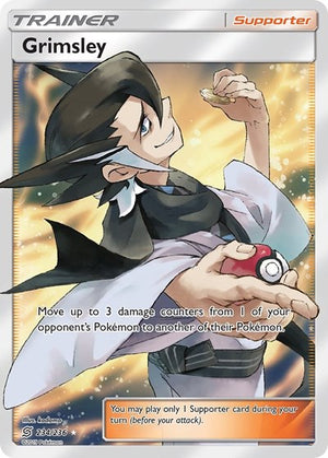 Pokemon TCG - SM - Unified Minds - Grimsley - 234/236 - Holofoil