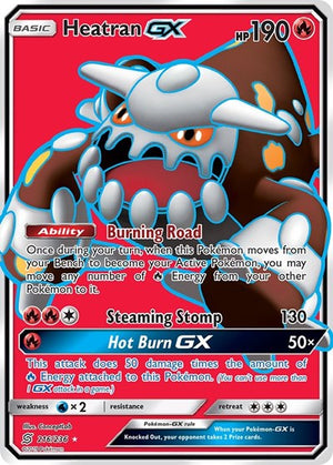 Pokemon TCG - SM - Unified Minds - Heatran GX - 216/236 - Holofoil