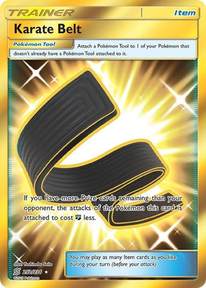 Pokemon TCG - SM - Unified Minds - Karate Belt - 252/236 - Holofoil