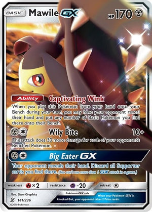 Pokemon TCG - SM - Unified Minds - Mawile GX - 141/236 - Holofoil