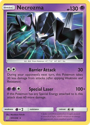 Pokemon TCG - SM - Unified Minds - Necrozma - 101/236