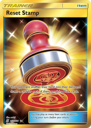 Pokemon TCG - SM - Unified Minds - Reset Stamp - 253/236 - Holofoil