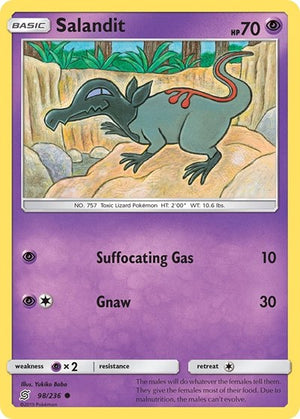 Pokemon TCG - SM - Unified Minds - Salandit - 98/236