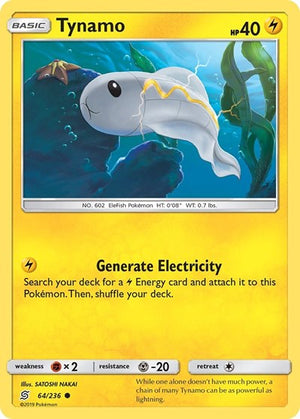 Pokemon TCG - SM - Unified Minds - Tynamo - 64/236