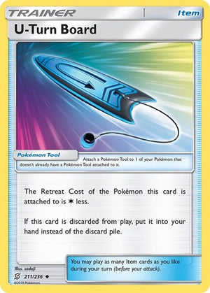 Pokemon TCG - SM - Unified Minds - U-Turn Board - 211/236
