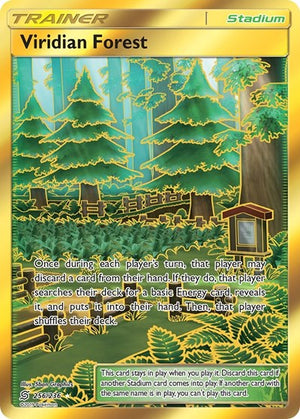 Pokemon TCG - SM - Unified Minds - Viridian Forest - 256/236 - Holofoil