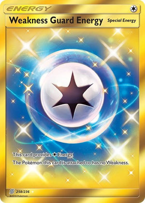Pokemon TCG - SM - Unified Minds - Weakness Guard Energy - 258/236 - Holofoil