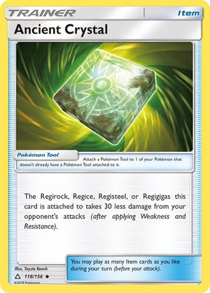 Pokemon TCG - SM - Ultra Prism - Ancient Crystal - 118/156