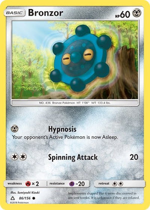 Pokemon TCG - SM - Ultra Prism - Bronzor - 86/156
