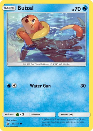 Pokemon TCG - SM - Ultra Prism - Buizel - 35/156