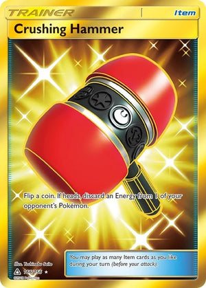 Pokemon TCG - SM - Ultra Prism - Crushing Hammer - 166/156 - Holofoil