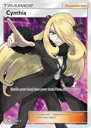 Pokemon TCG - SM - Ultra Prism - Cynthia - 148/156 - Holofoil