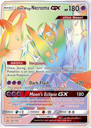 Pokemon TCG - SM - Ultra Prism - Dawn Wings Necrozma GX - 161/156 - Holofoil